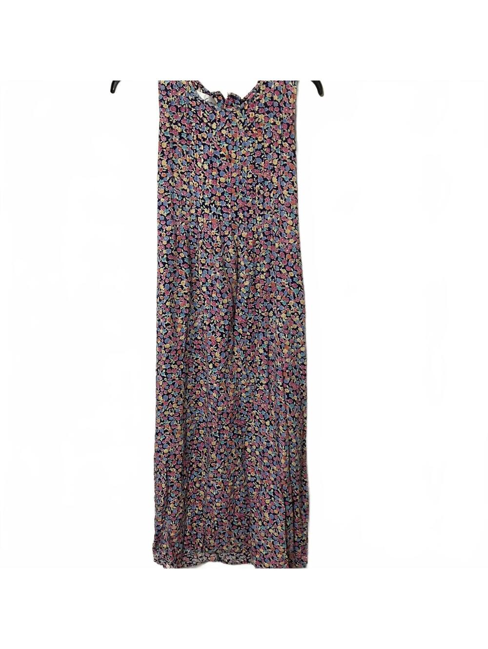 Betsy Lauren Whimsical Women's Floral Sleeveless Romantic Maxi Dress Size 10